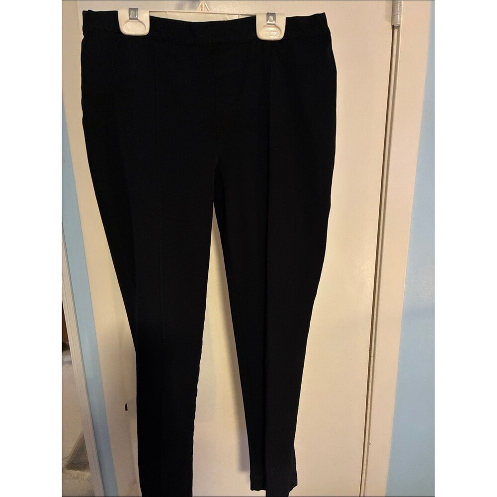 Isaac Mizrahi Black Skinny Ponte Pants